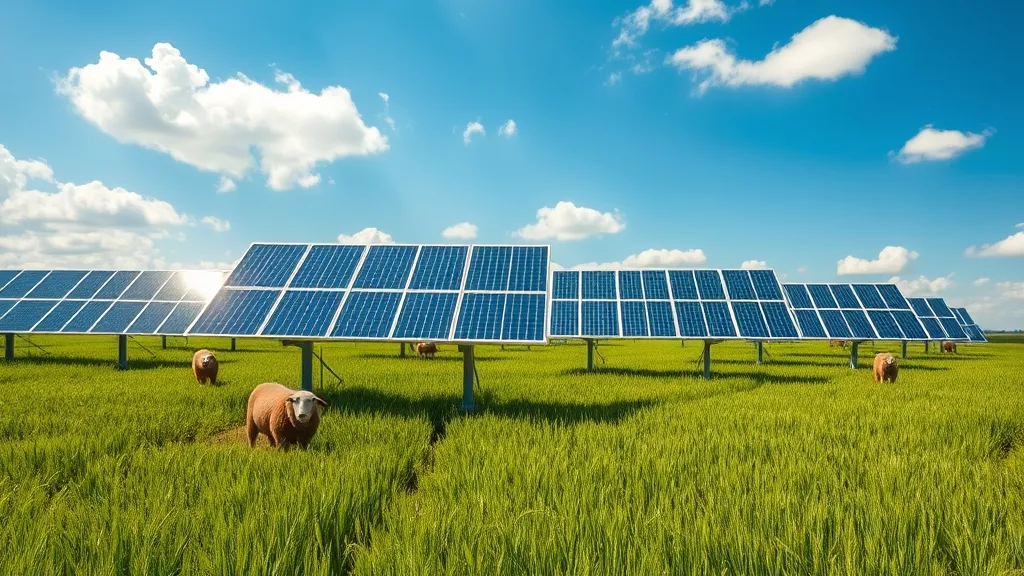 Agrivoltaïsme : panneaux solaires et agriculture en synergie en 2026