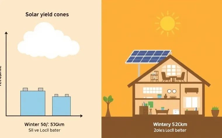 Dimensionnement batterie solaire pour autonomie maison en hiver et périodes grises