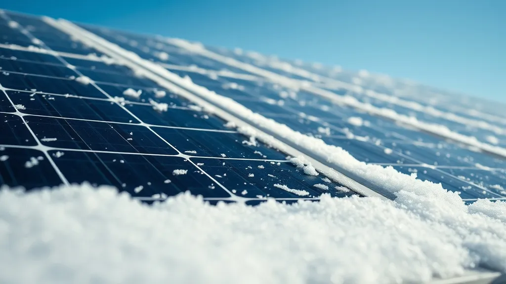 Panneaux Solaires et Gelée : Quel Impact Réel sur la Production Photovoltaïque en Hiver 2026 ?