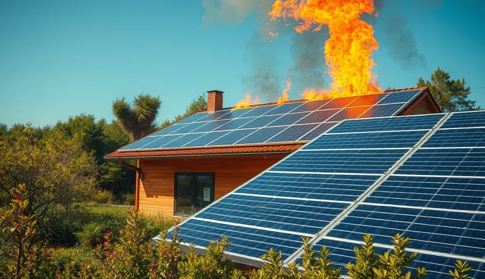 Incendie et panneaux solaires : que nous apprend l'accident européen récent