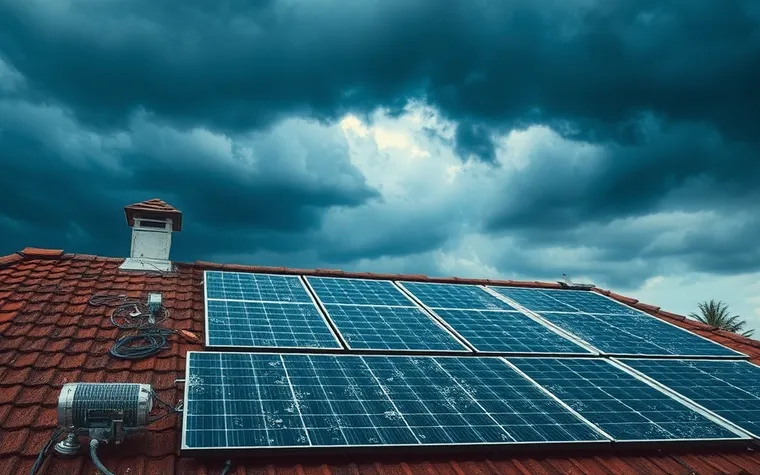 Orage de grêle sur vos panneaux solaires : le guide d'inspection post-intempéries