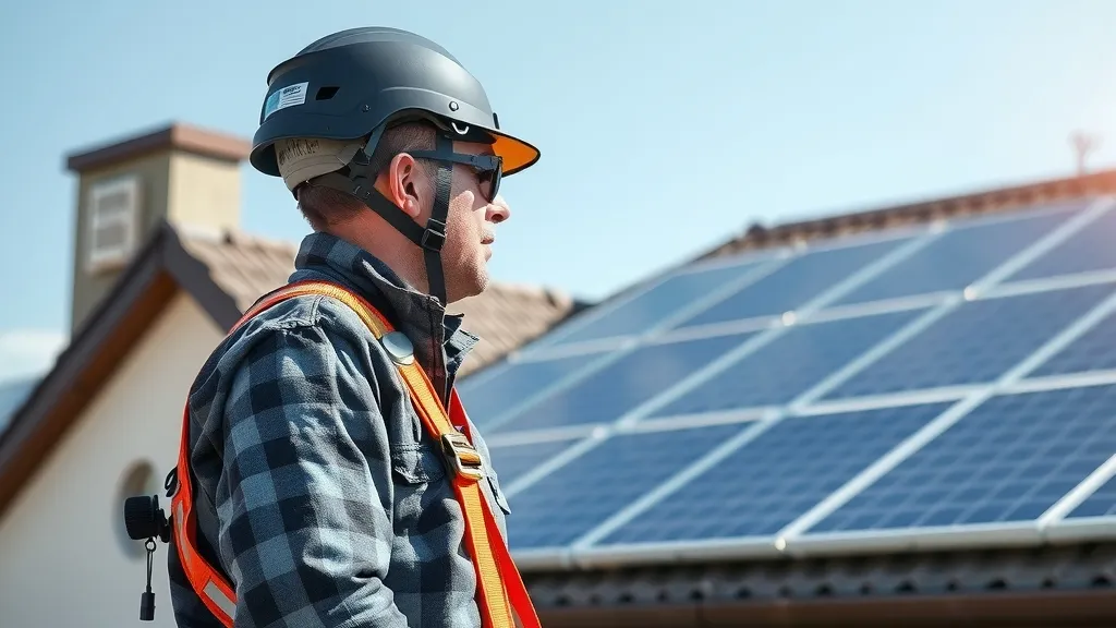 Maison avec panneaux solaires : inspecter la toiture avant l’achat