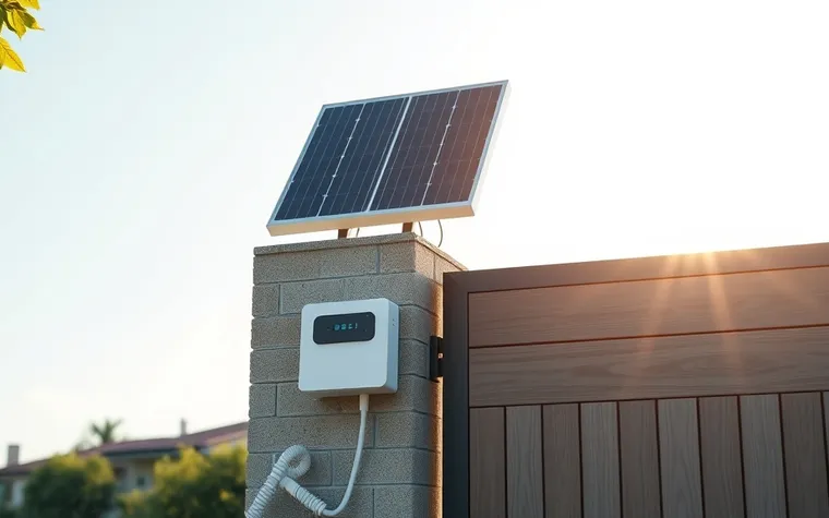 Alimenter son portail avec un kit solaire plug and play en 2026