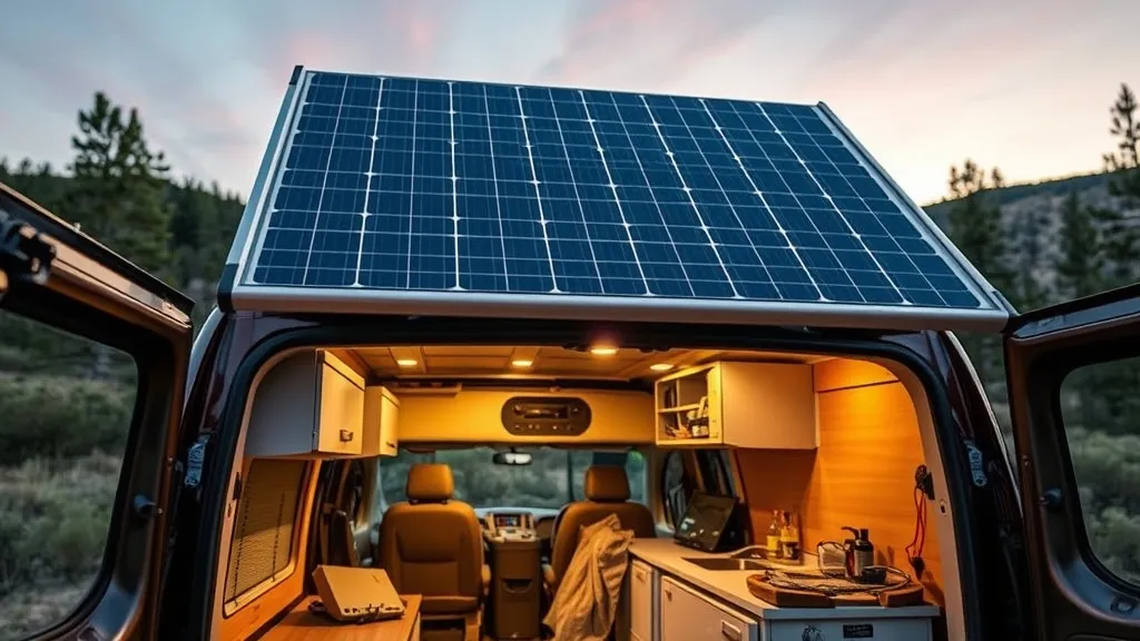 Kits Solaires pour Camping-Car et Fourgon Aménagé : Guide Complet 2026