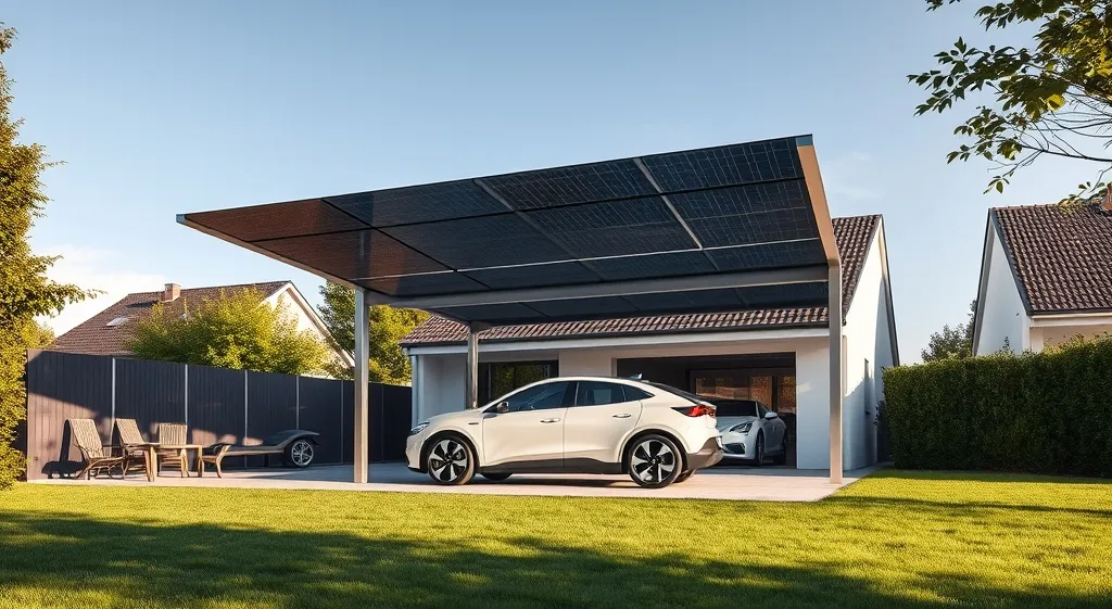 Ombrière Solaire pour Parking Maison 2026 : Guide et Avantages