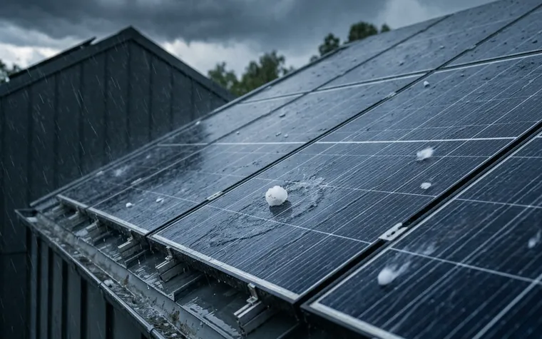 Panneaux Solaires et Grêle : Vos Panneaux vont-ils Survivre aux Orages de 2026 ?
