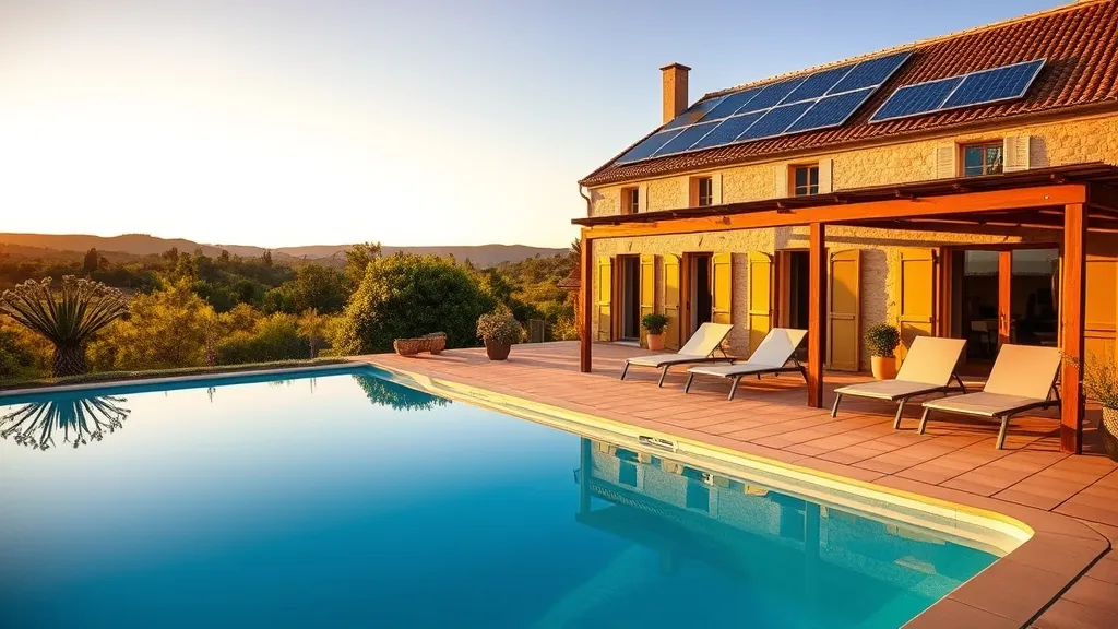 Panneaux solaires pour location saisonnière 2026 : rentabilité, fiscalité et guide complet