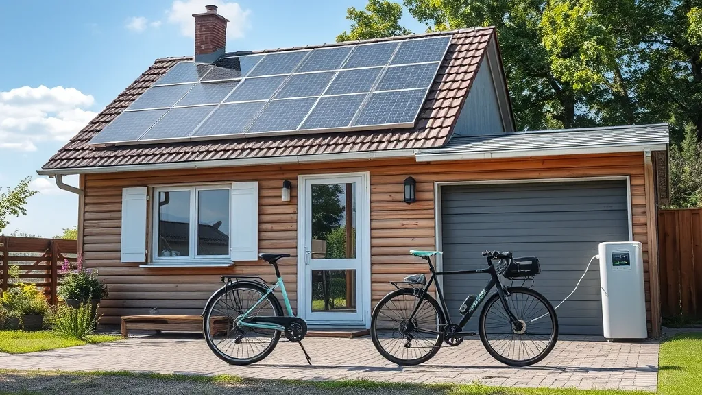 Panneaux solaires pour mobilité douce : recharger vélos et trottinettes électriques