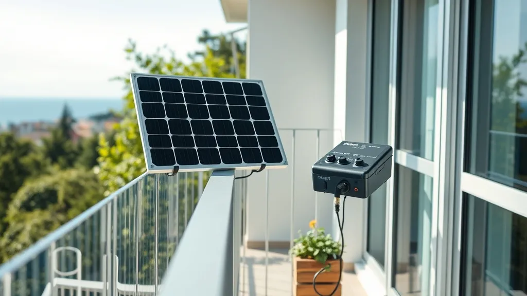 Panneaux solaires portables pour balcon : guide d'installation et rendement réel en 2026
