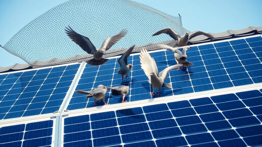 Protection anti-oiseaux pour panneaux solaires : le guide complet 2026
