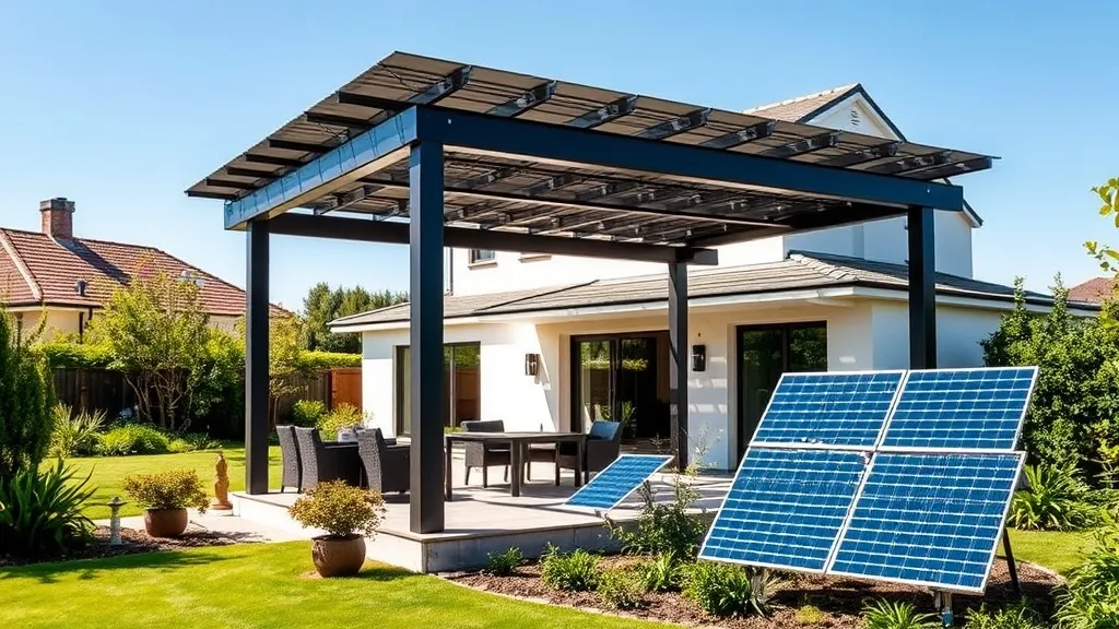 Panneaux solaires au sol et pergolas photovoltaïques : alternatives à la toiture en 2026