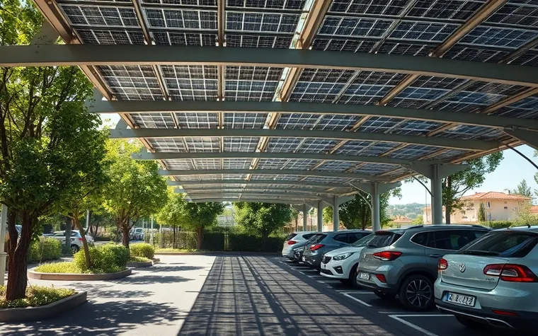 Ombrière solaire pour parking résidentiel : guide complet 2026 pour économiser et produire de l'énergie