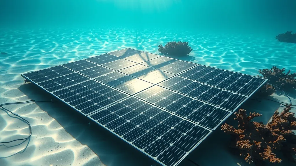 Solaire sous-marin et habitat côtier : ce que les tests chinois changent pour vous